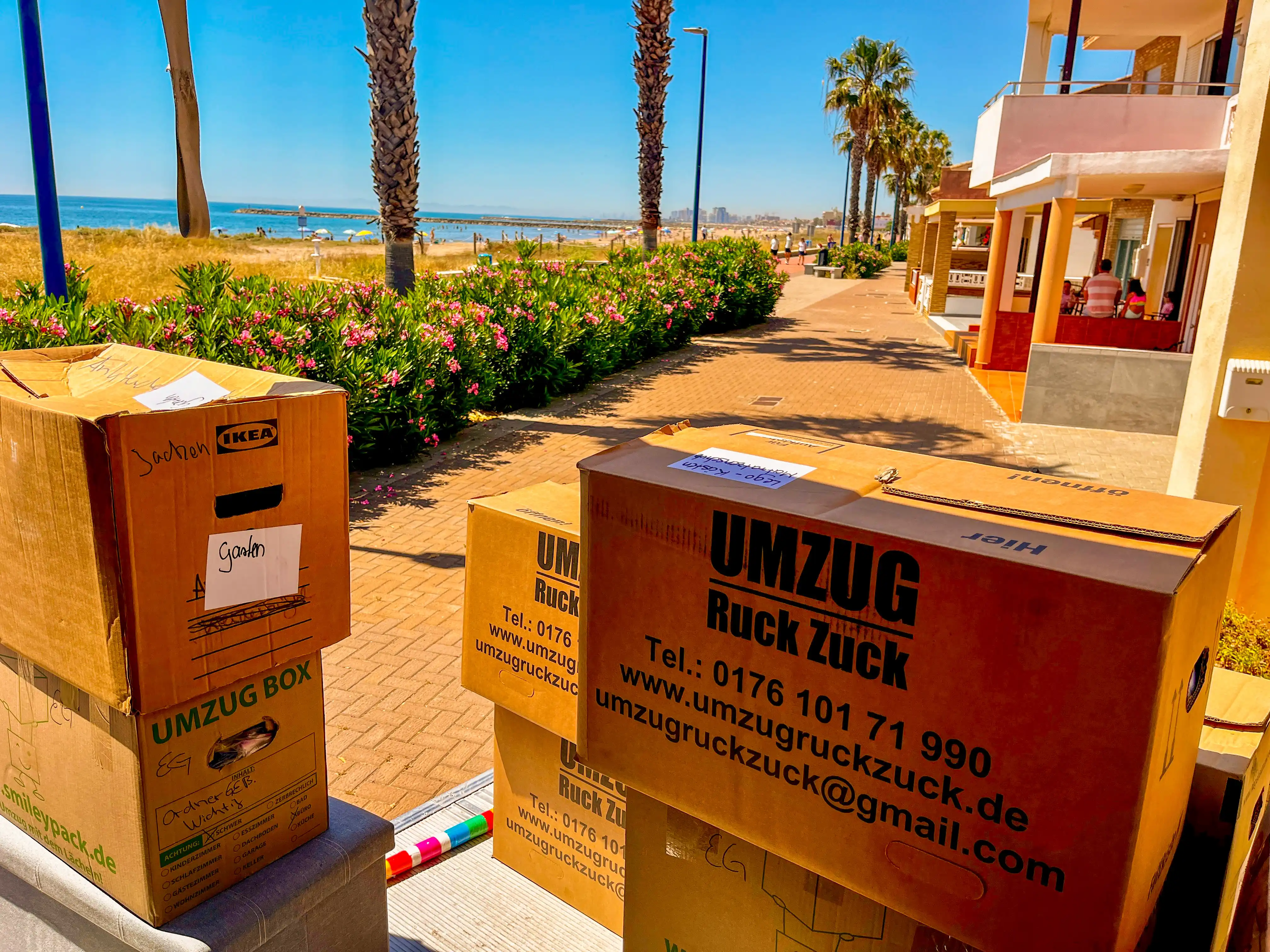 Small moving service Valencia